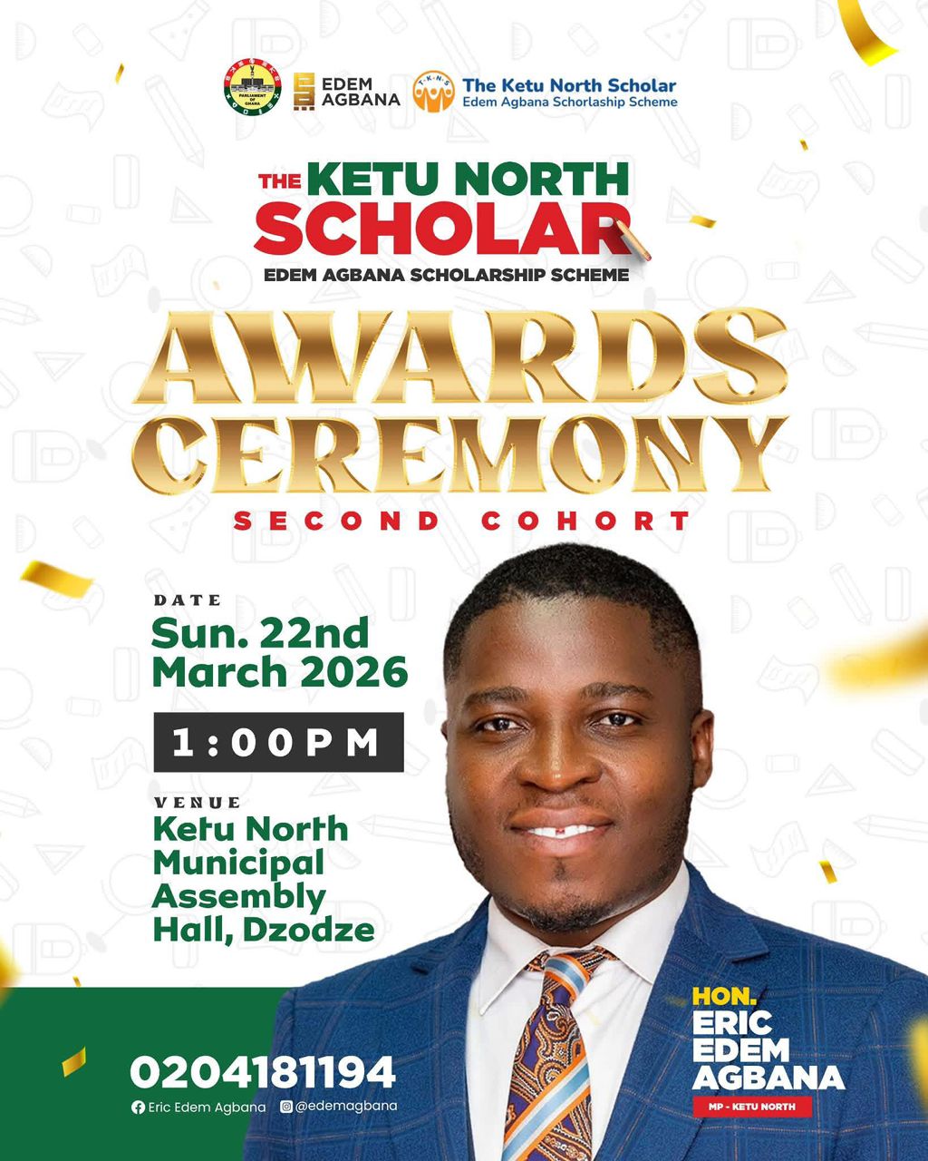 CREP Africa Commends Ketu North MP Scholarship Initiative